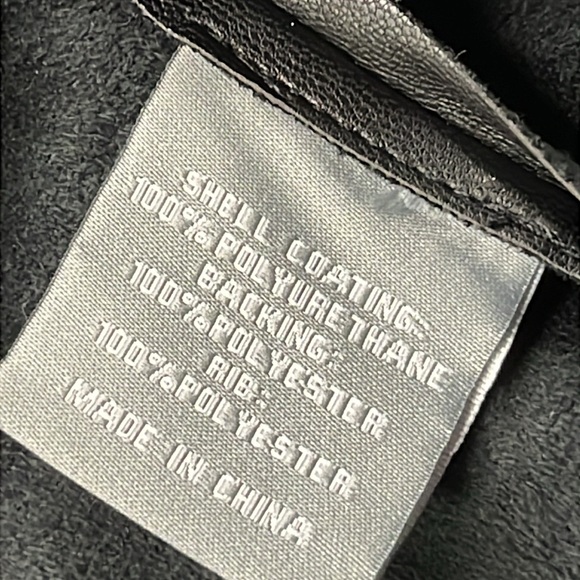 BAGATELLE Faux Leather & Suede Waterfall Minimalist Rib SLV Urban Chic Jacket 2X - Picture 13 of 16